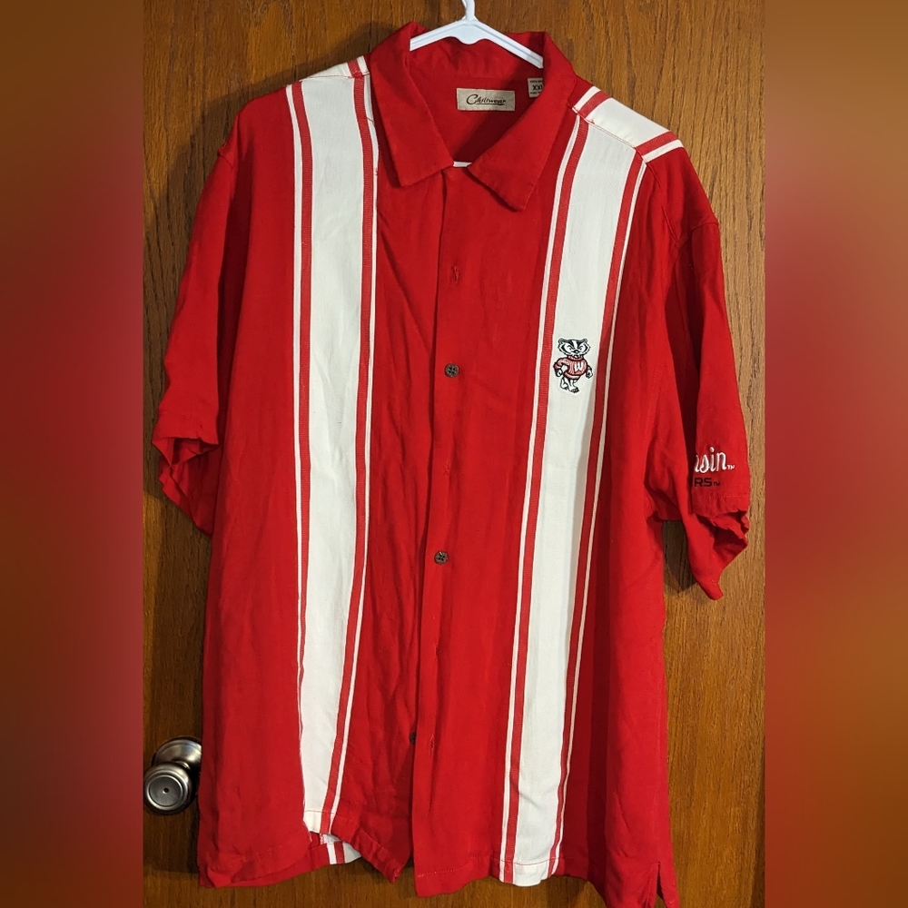 Men's XXL Cruise wear style‎ badgers shirt